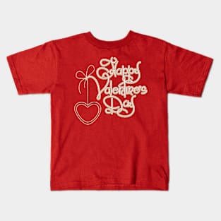 Happy Valentines Day Theme Kids T-Shirt